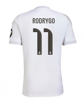 Real Madrid Rodrygo Goes #11 Maglia Gara Casa Repliche 2025-26 Maniche Corte